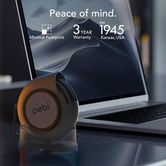 PEBL® Portable Desk Fan